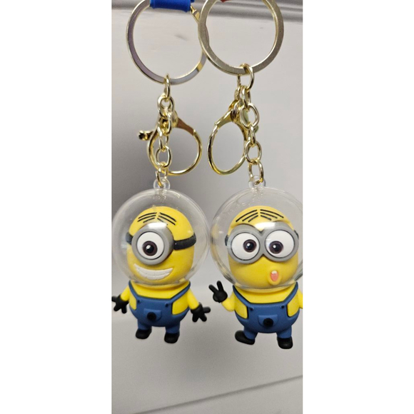 Minions Collectable Keychains (red or blue) - Picture 1 of 4